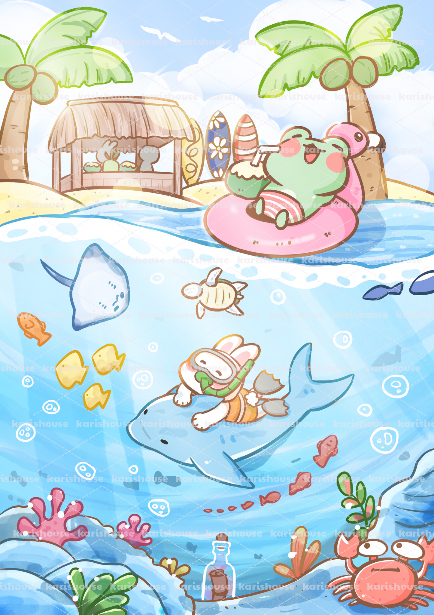 Summer Postcard