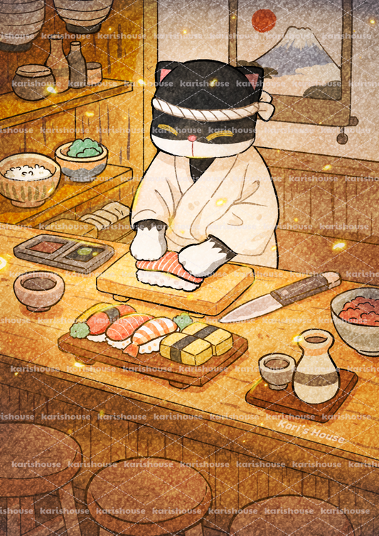 Omakase Postcard