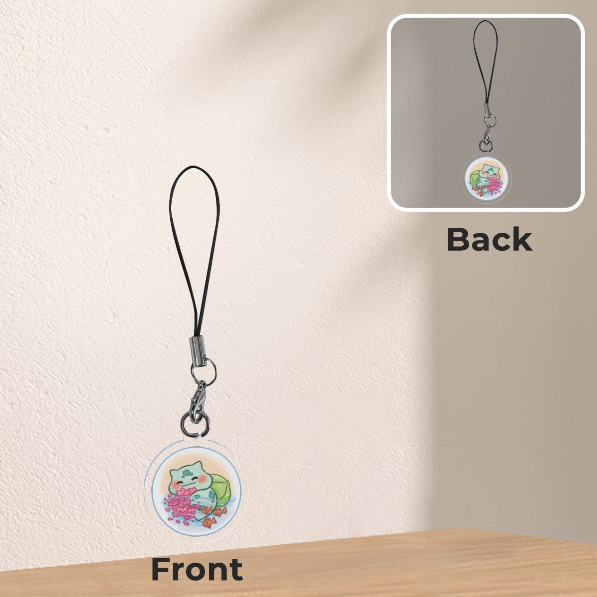 Bulbasaur Phone Charm - Pokemon Collection