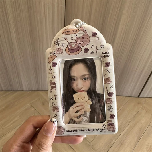 Cat Coffee Time Photo Holder