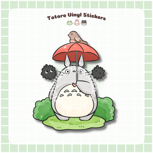 Totoro Sticker Die Cut