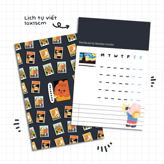 Exhibition Sticker Sheet - Bee Dee Studio