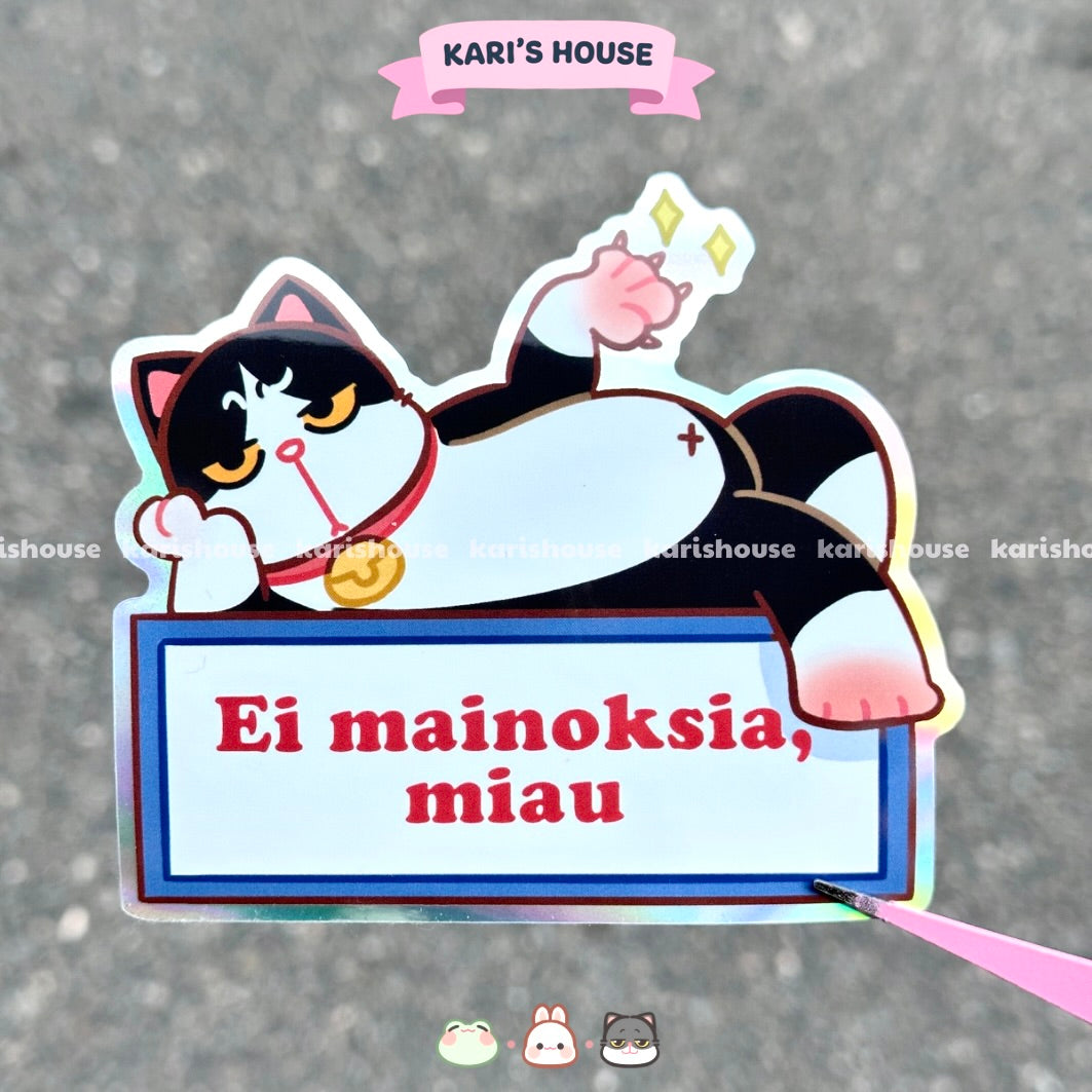 Ei Mainoksia - Door Sticker