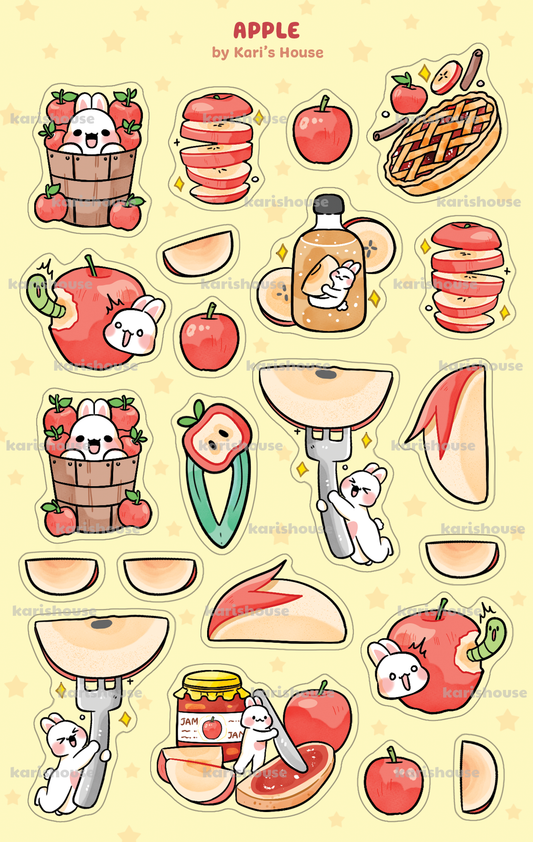 Apple Sticker Sheet