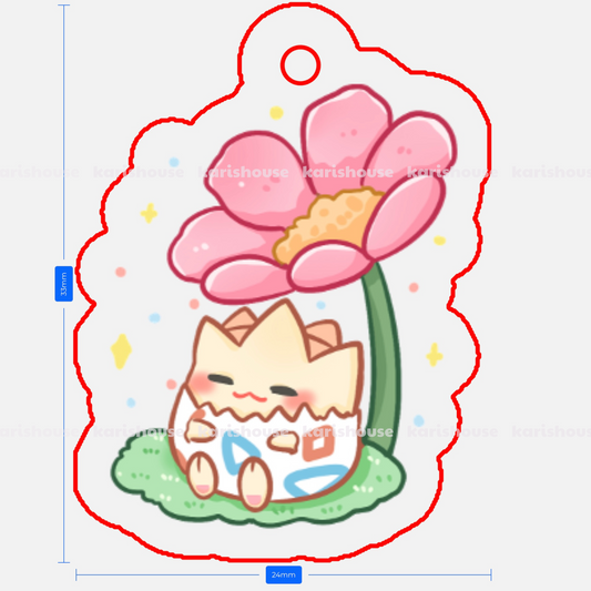 Togepi Phone Charm - Pokemon Collection