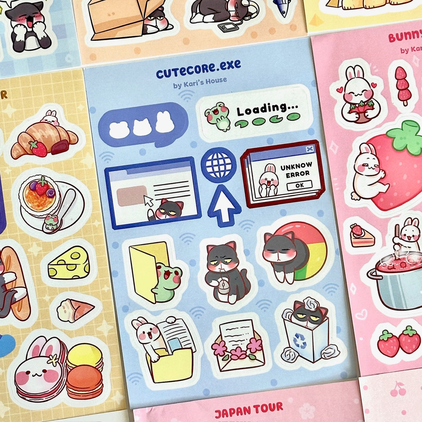 Cutecore.exe Sticker Sheet