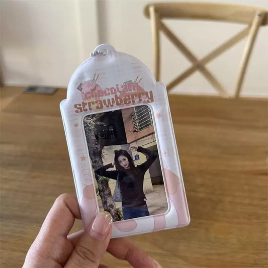 Chocolate Strawberry Photo Holder
