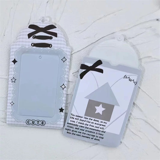 Black Bow Photo Holder