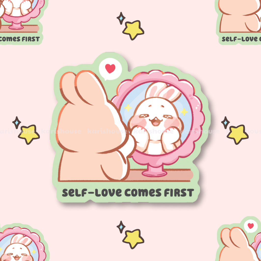 Bunny Soft Chaos Collection Sticker Die Cut