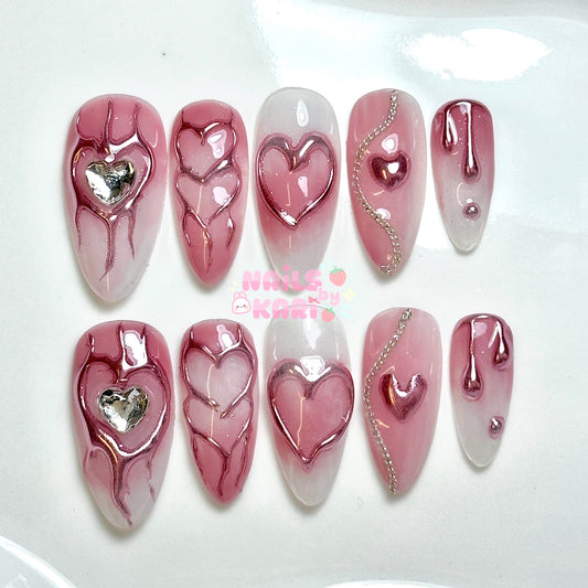 Y2K Love Press-On Nail