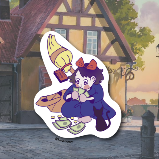 Kiki Sticker Die Cut
