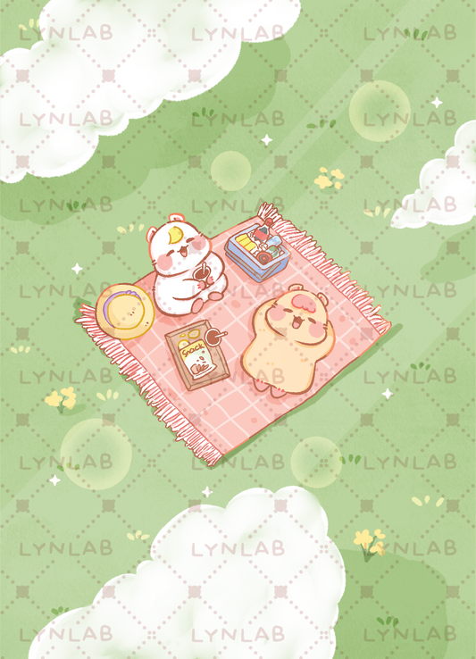 Picnic Postcard - LynLab