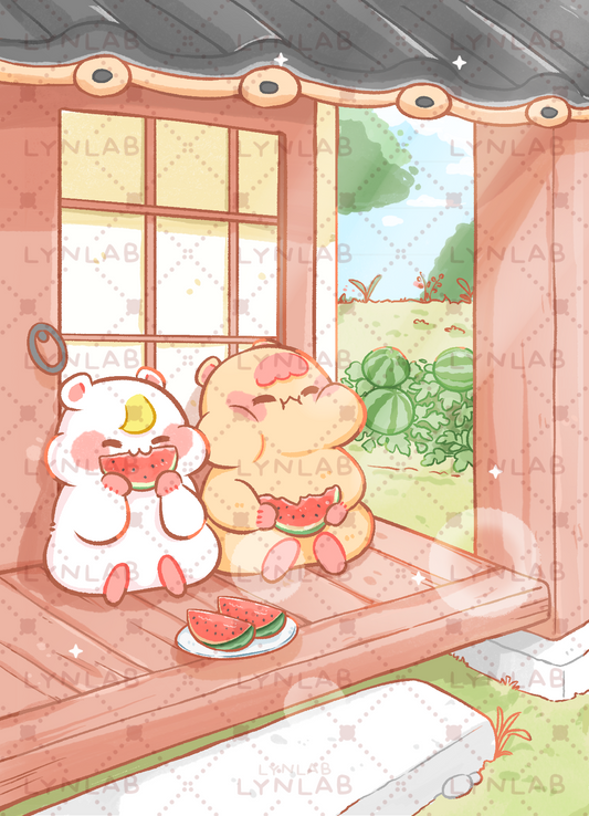 Summer Vibe Postcard - LynLab