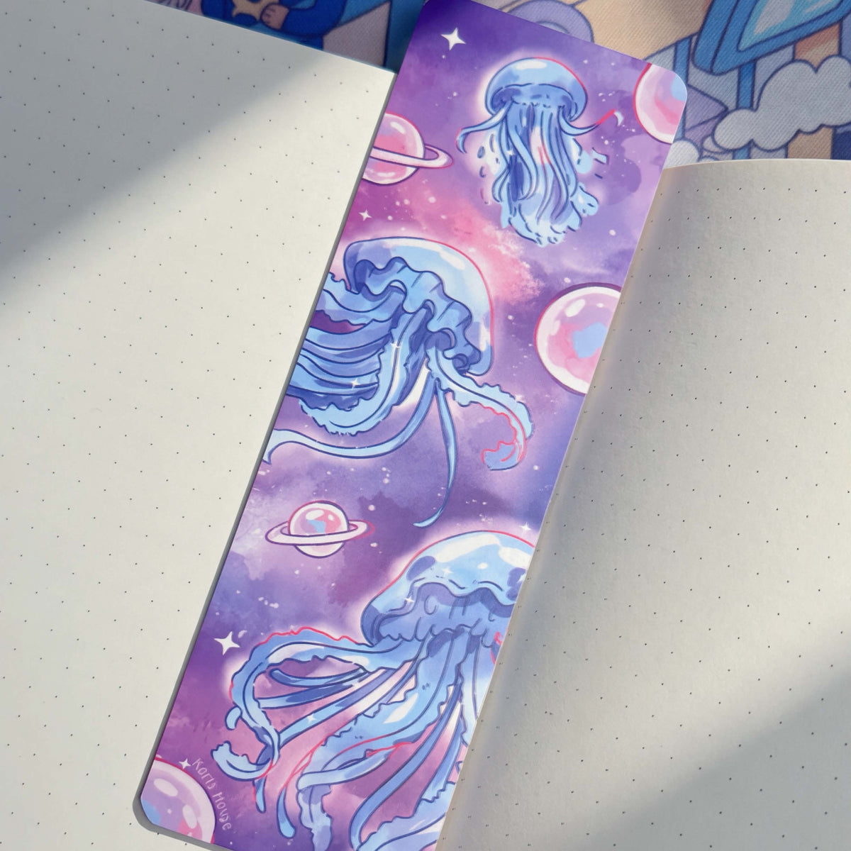 Jellyfish Paper Bookmark