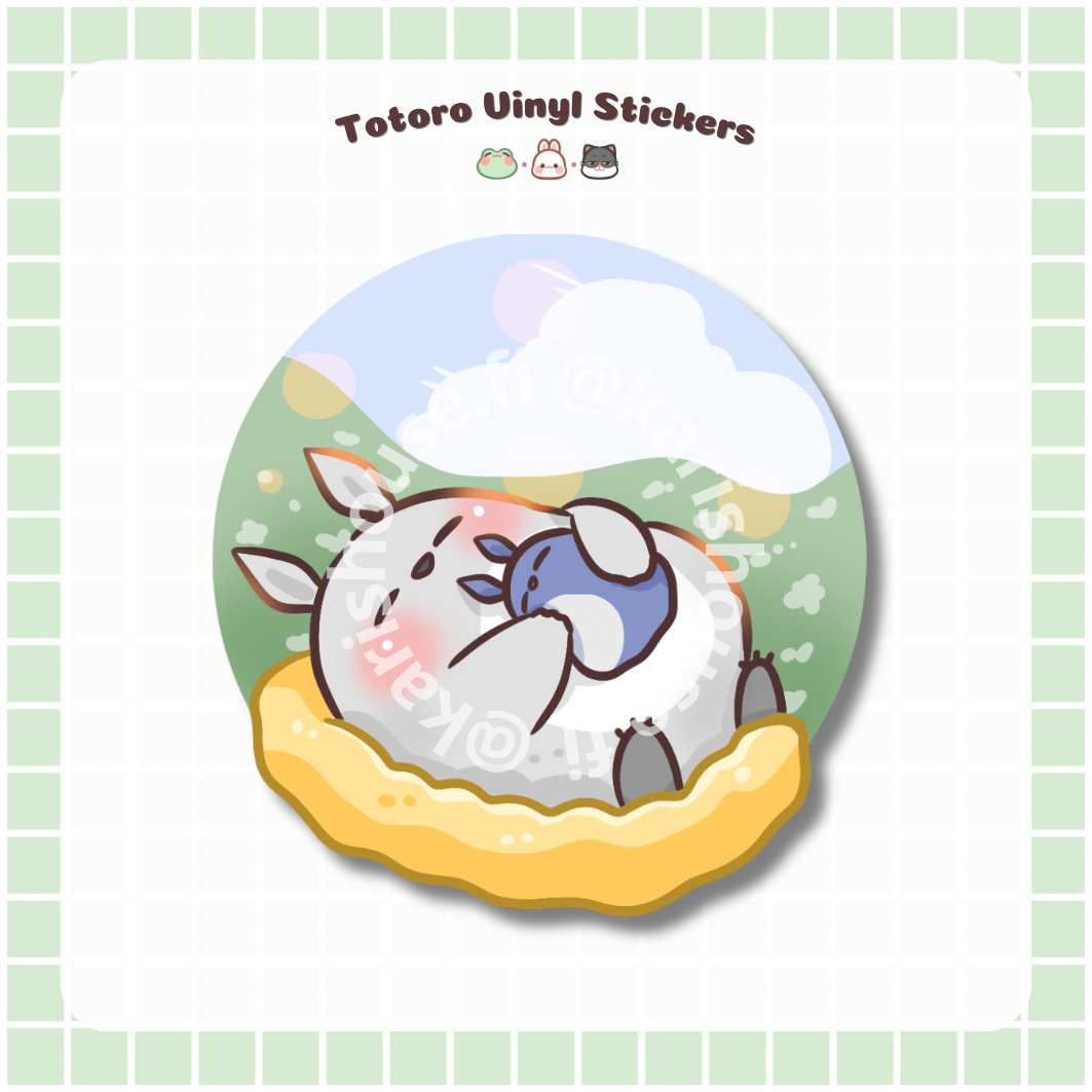 Totoro Sticker Die Cut