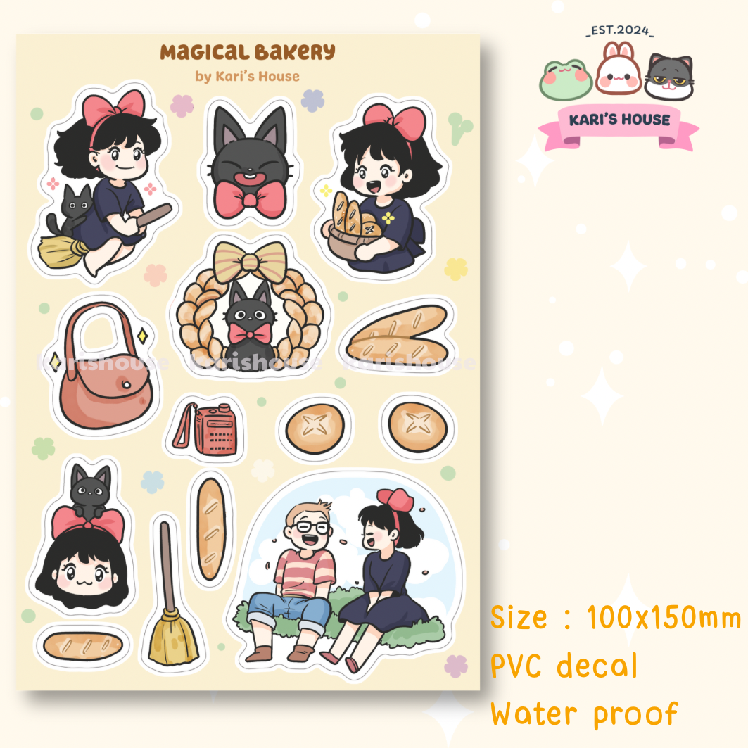 Magical Bakery Sticker Sheet