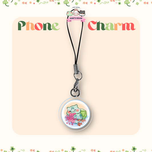 Bulbasaur Phone Charm - Pokemon Collection