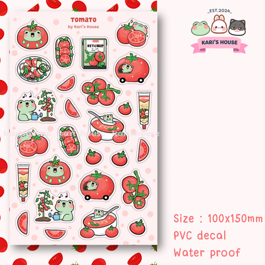 Tomato Sticker Sheet