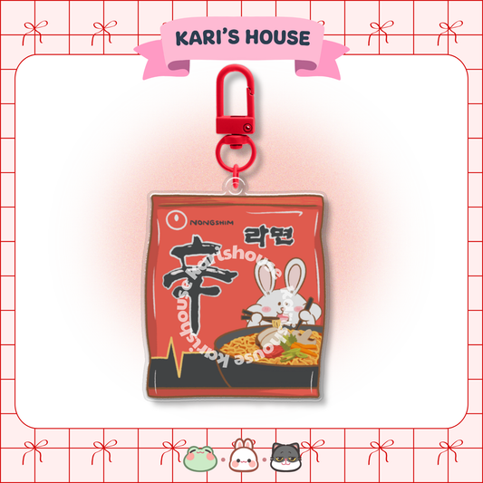 Nongshim Noodle Acrylic Epoxy Keychain (Copy)