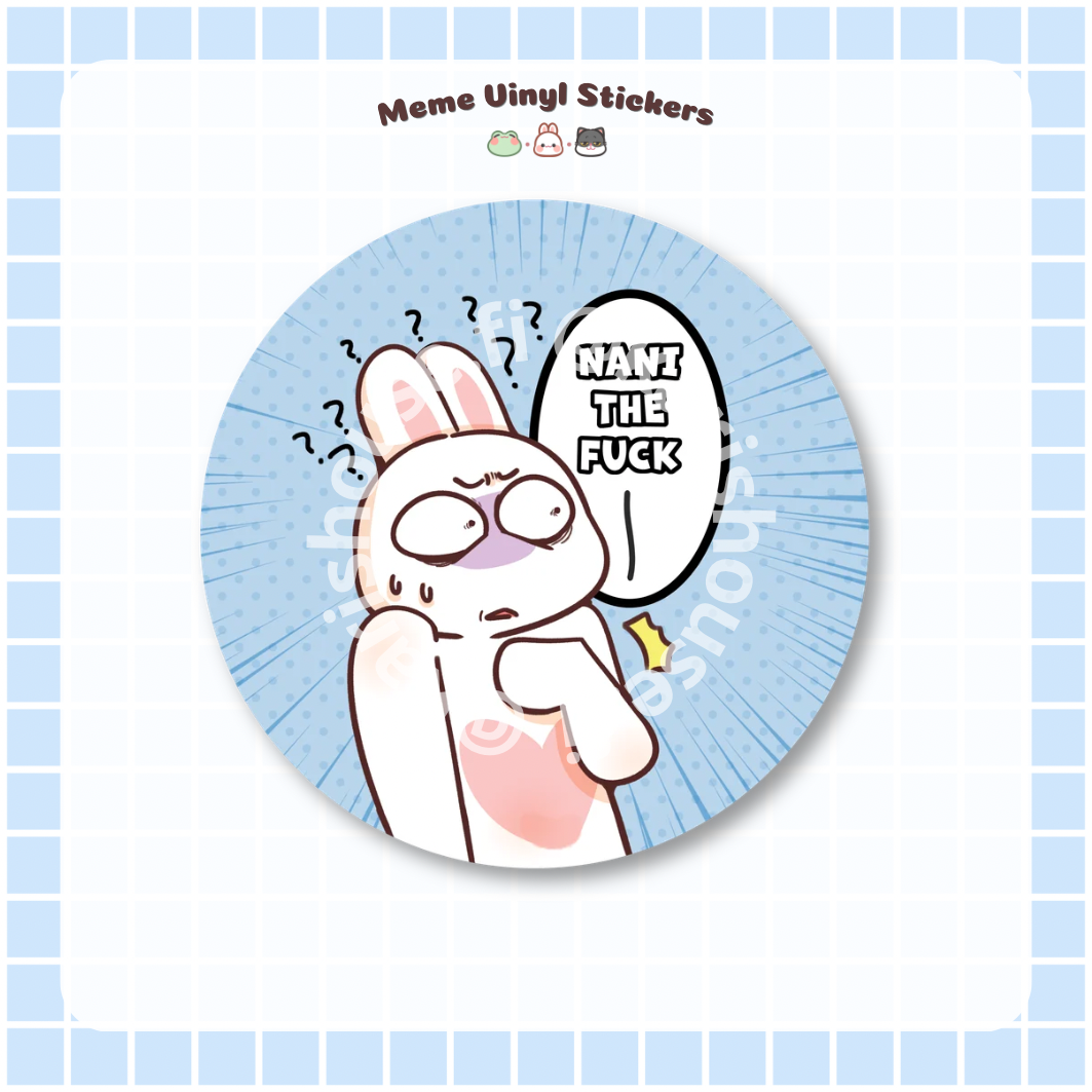Japanlish Meme Sticker Die Cut
