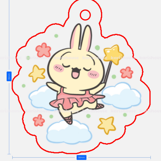 Usagi Fairy Phone Charm