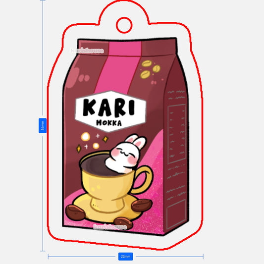 Kari Mokka Phone Charm