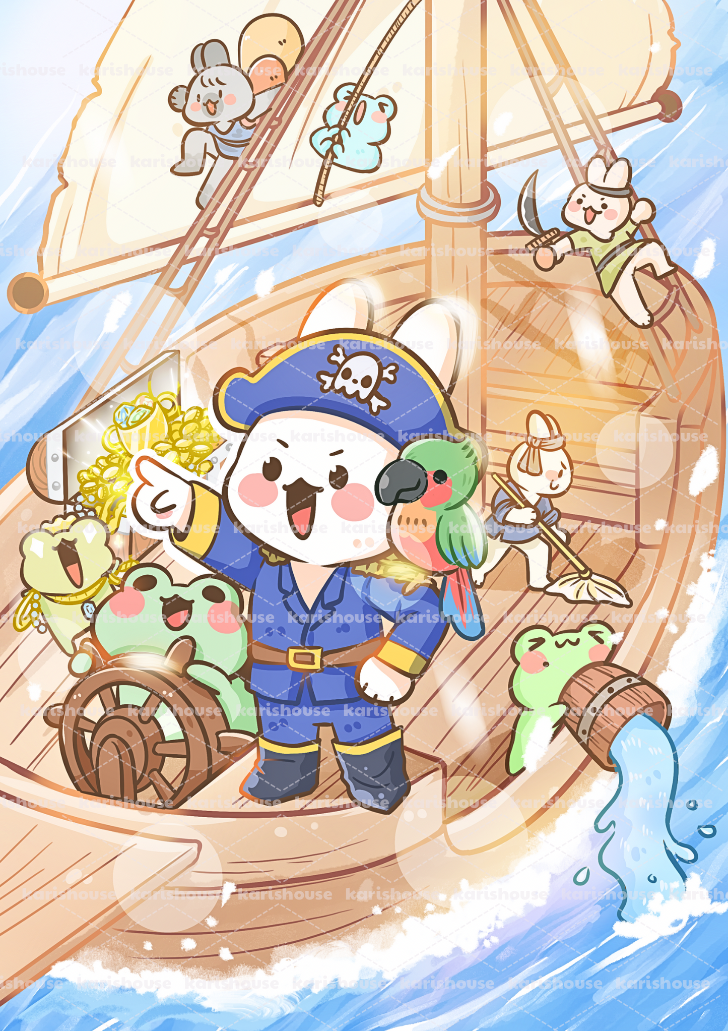 Pirate Postcard