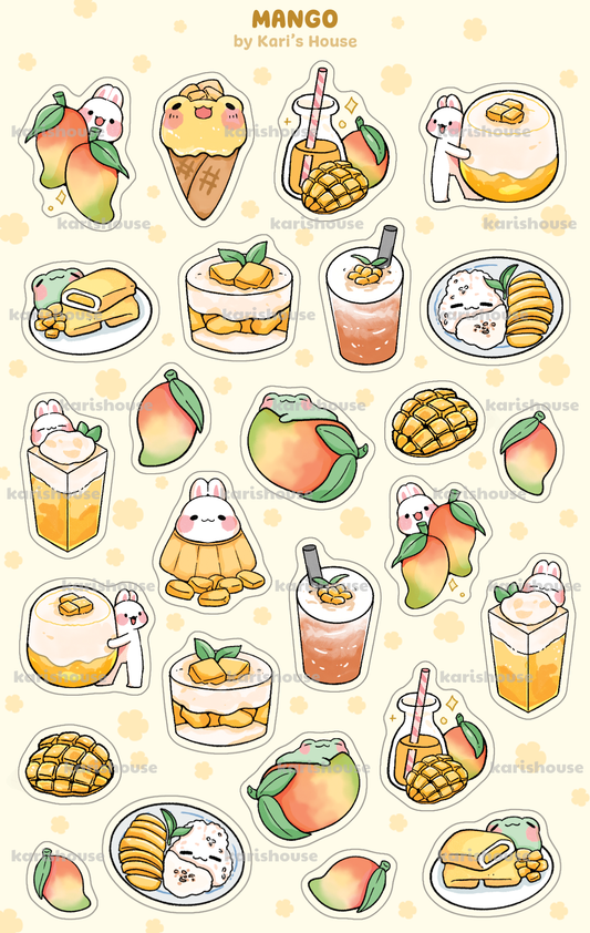 Mango Sticker Sheet