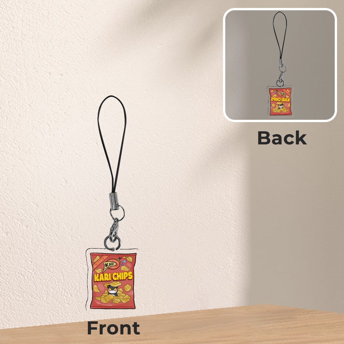 Kari Chips Phone Charm