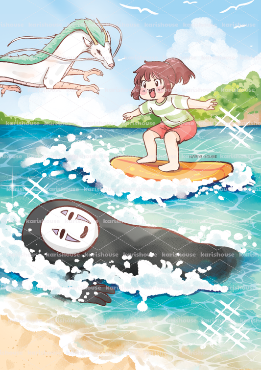 Spirit Waves Postcard