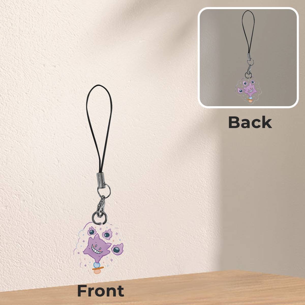 Gengar Phone Charm - Pokemon Collection