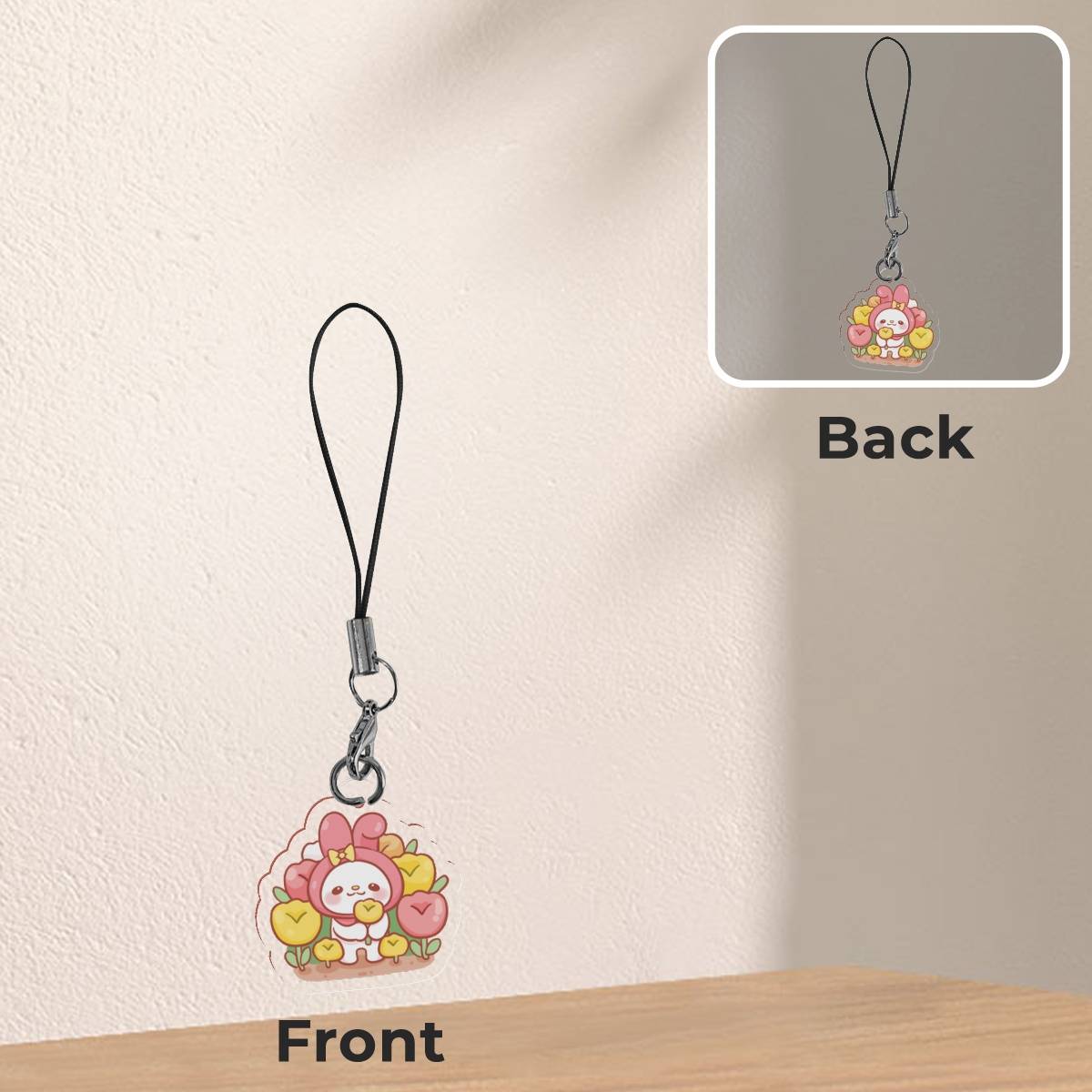 Tulip Melody Phone Charm