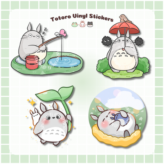 Totoro Sticker Die Cut
