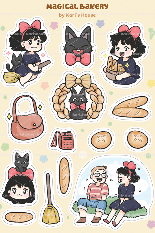 Magical Bakery Sticker Sheet