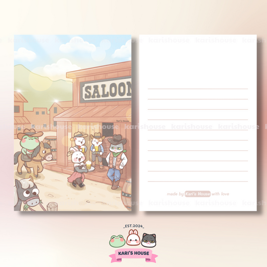 Cowboy Postcard
