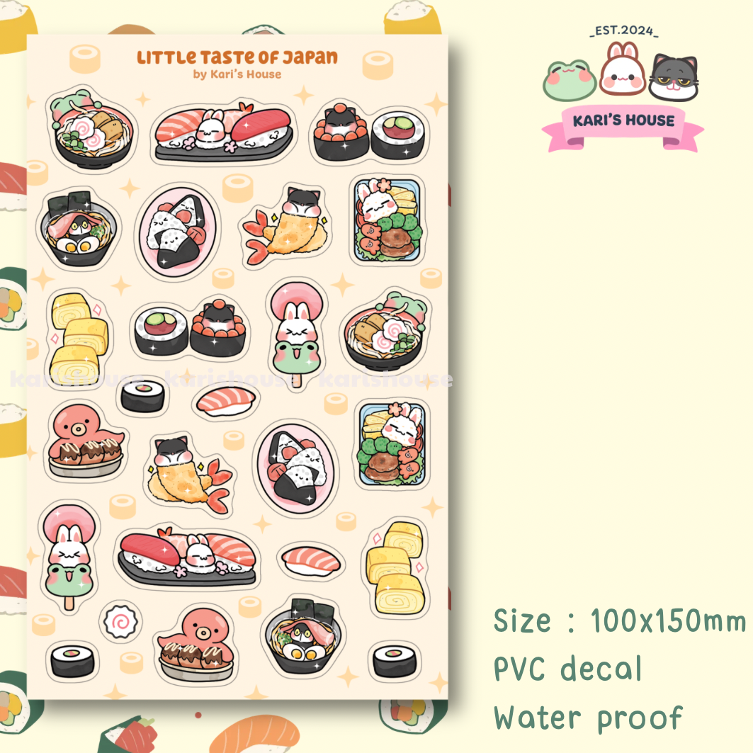 Little Taste Of Japan Sticker Sheet