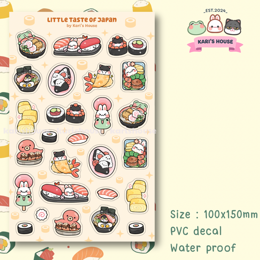 Little Taste Of Japan Sticker Sheet