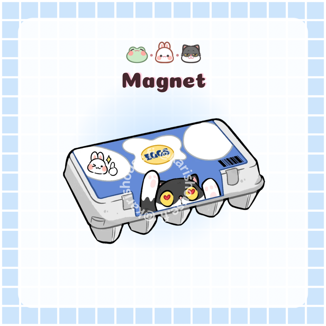 Egg Fridge Magnet