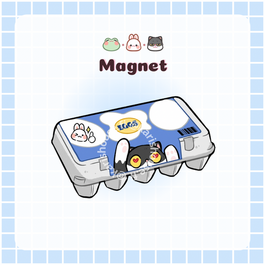 Egg Fridge Magnet