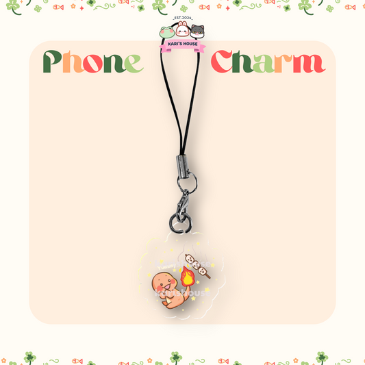 Chamander Phone Charm - Pokemon Collection