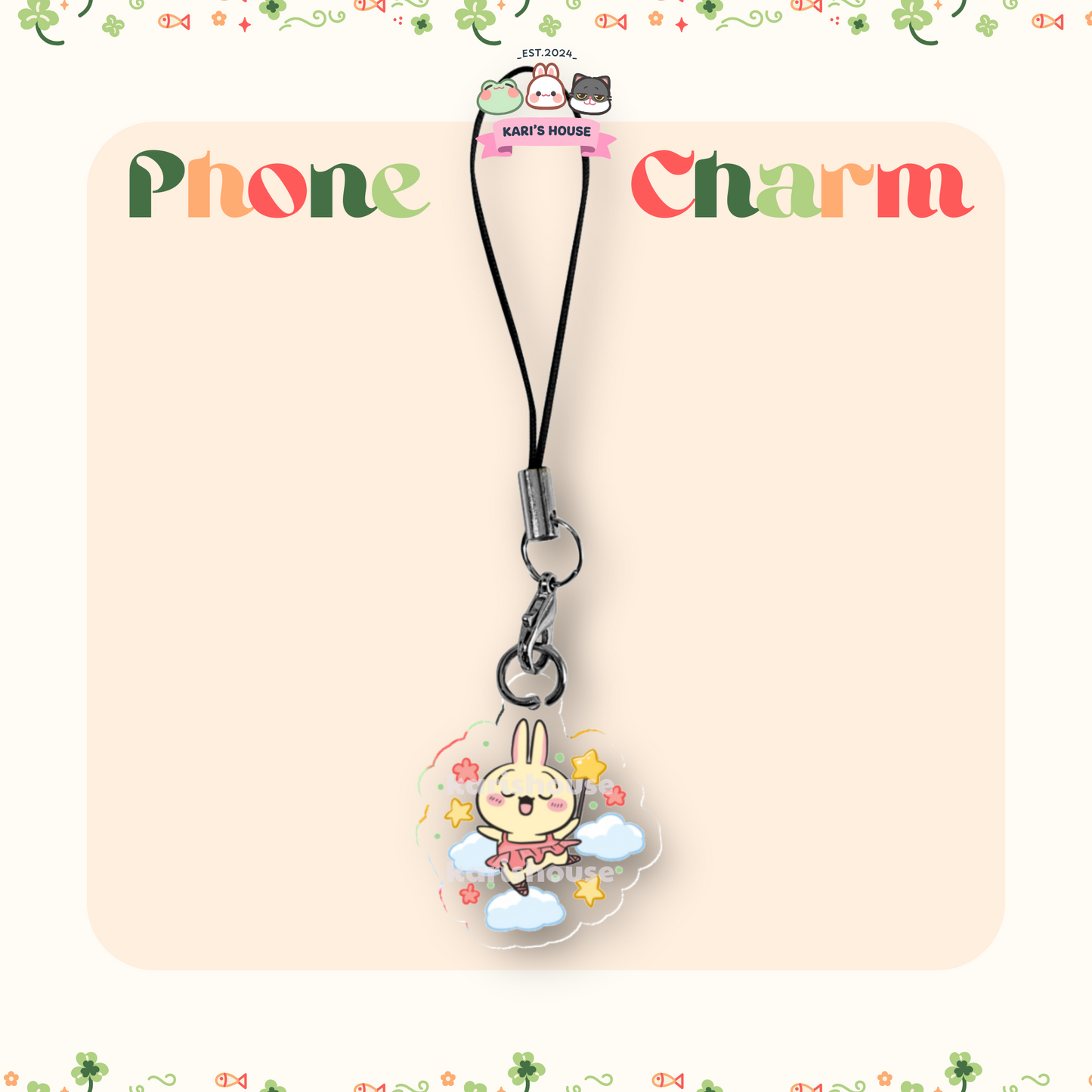 Usagi Fairy Phone Charm