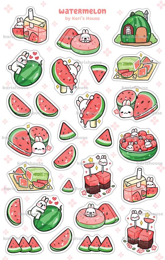 Watermelon Sticker Sheet