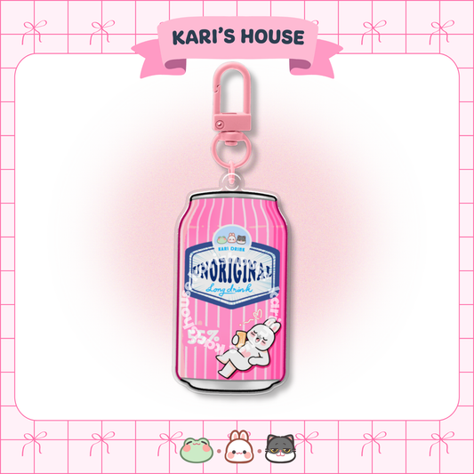 Unoriginal Pink Drink Acrylic Epoxy Keychain