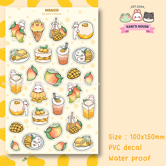 Mango Sticker Sheet