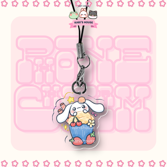 Cupcake Cinnamoroll Phone Charm