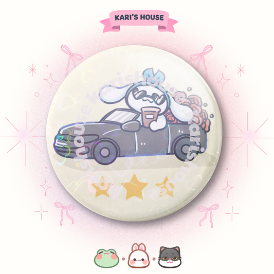 Cinnamoroll Driving Badge/Button Pin