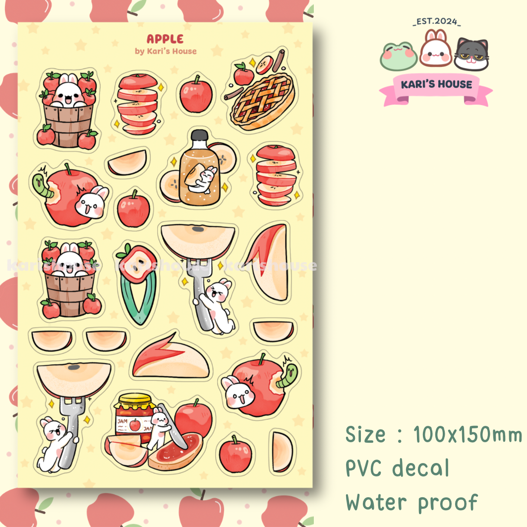 Apple Sticker Sheet