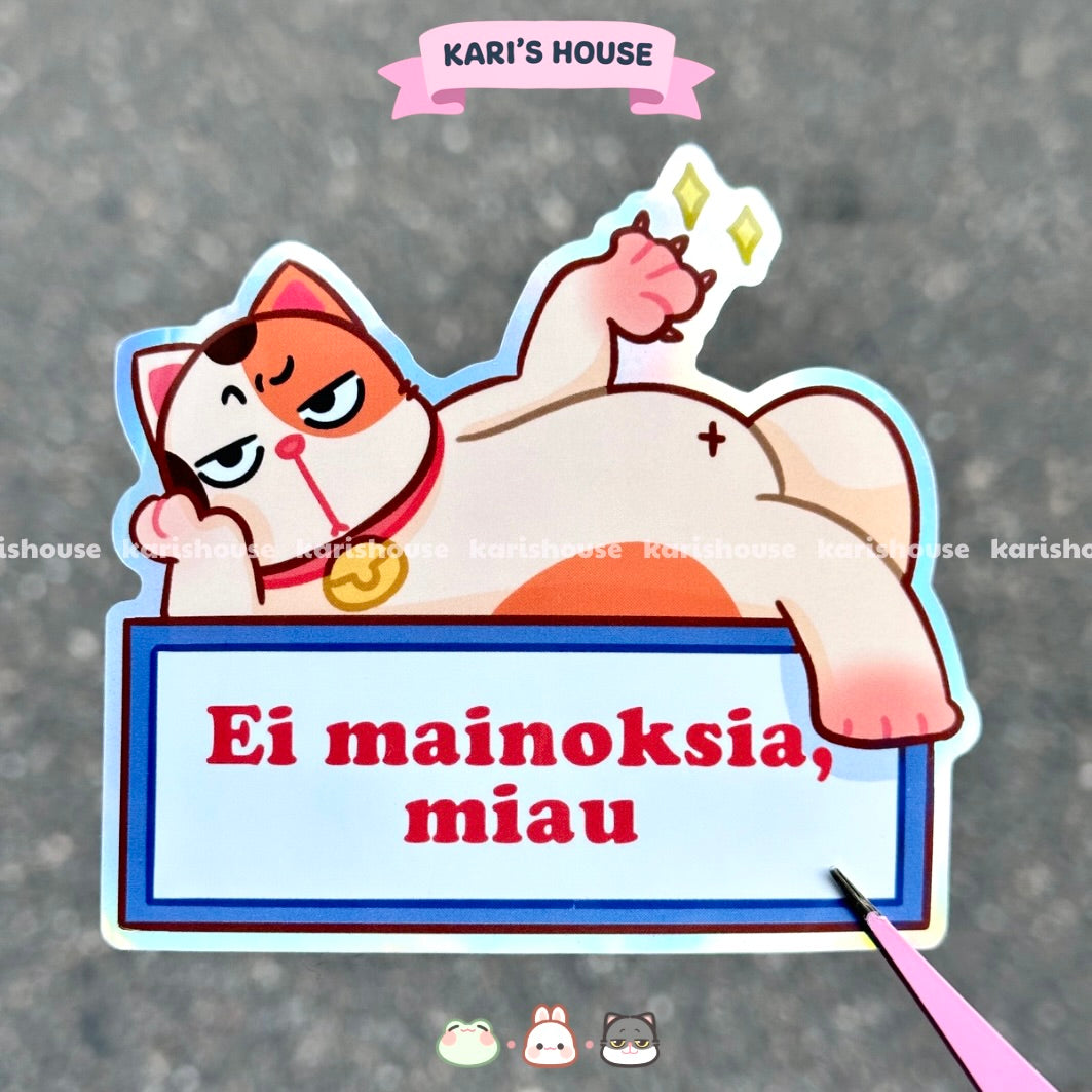 Ei Mainoksia - Door Sticker