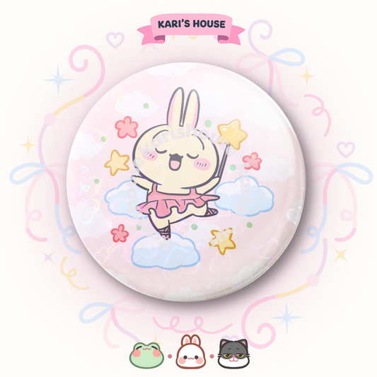 Usagi Fairy Badge/Button Pin