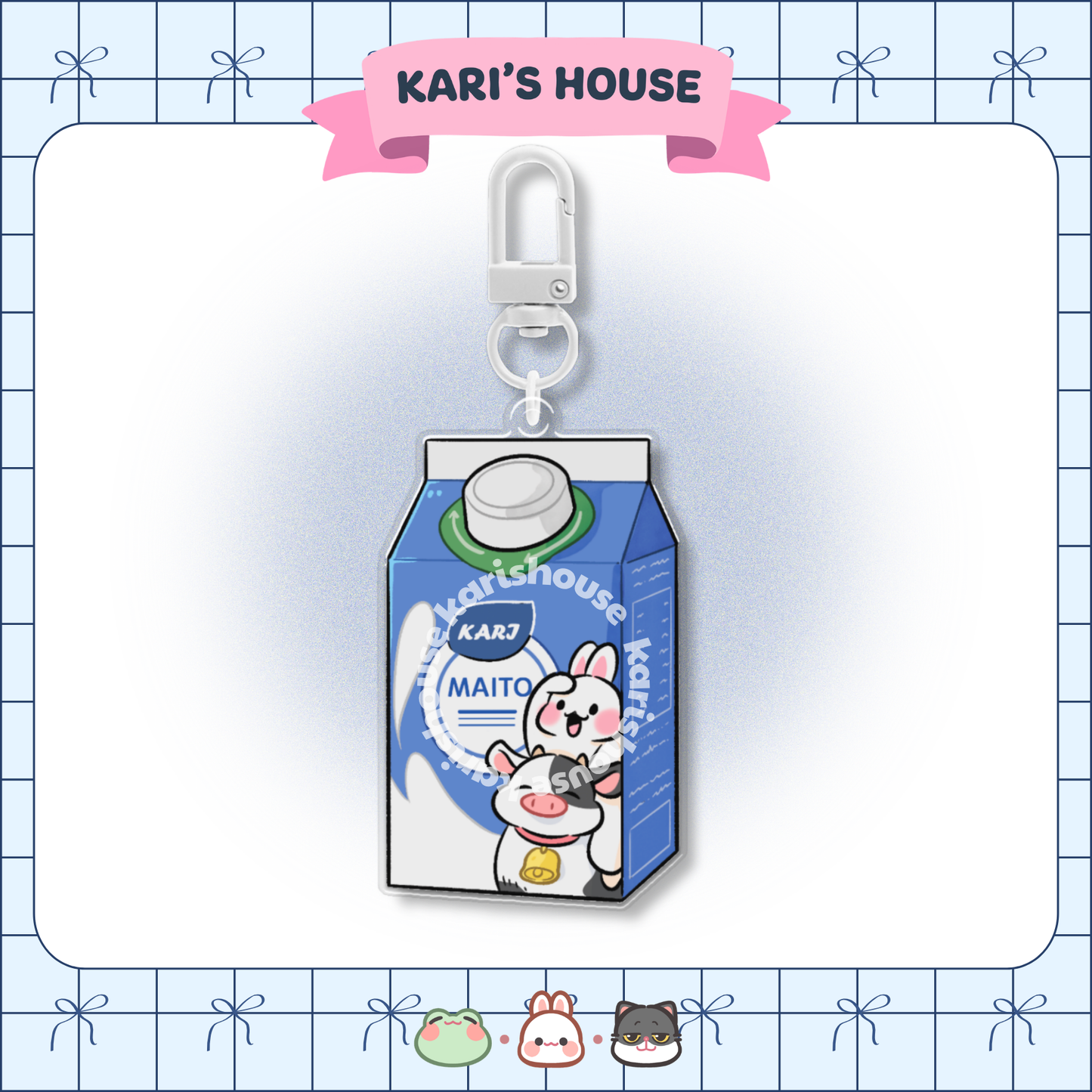 Maito Acrylic Epoxy Keychain